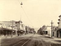 Franklin Street Santa Clara in 1890s