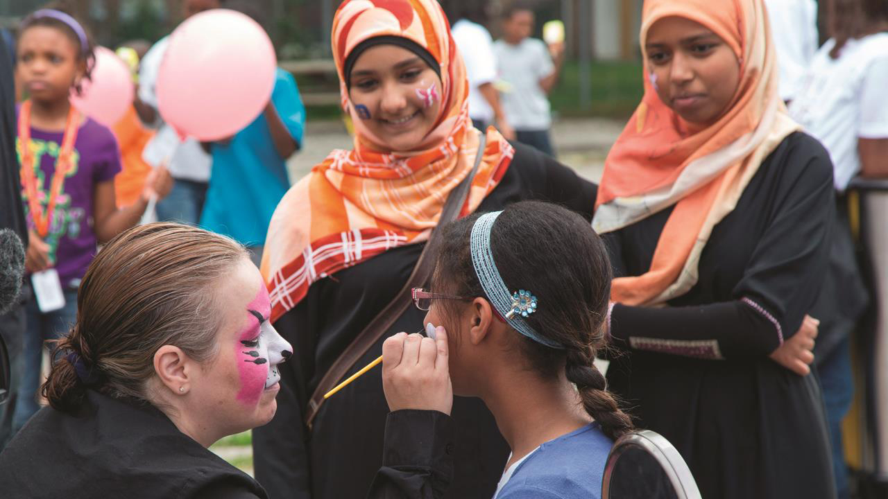 kids facepainting