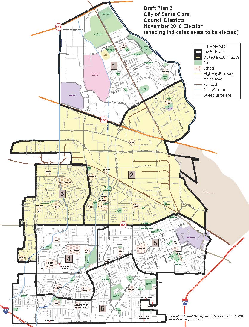 Council Districts November 2018 Election