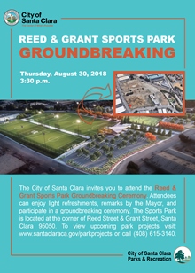 Ground Breaking, Reed & Grant, sports park, groundbreaking