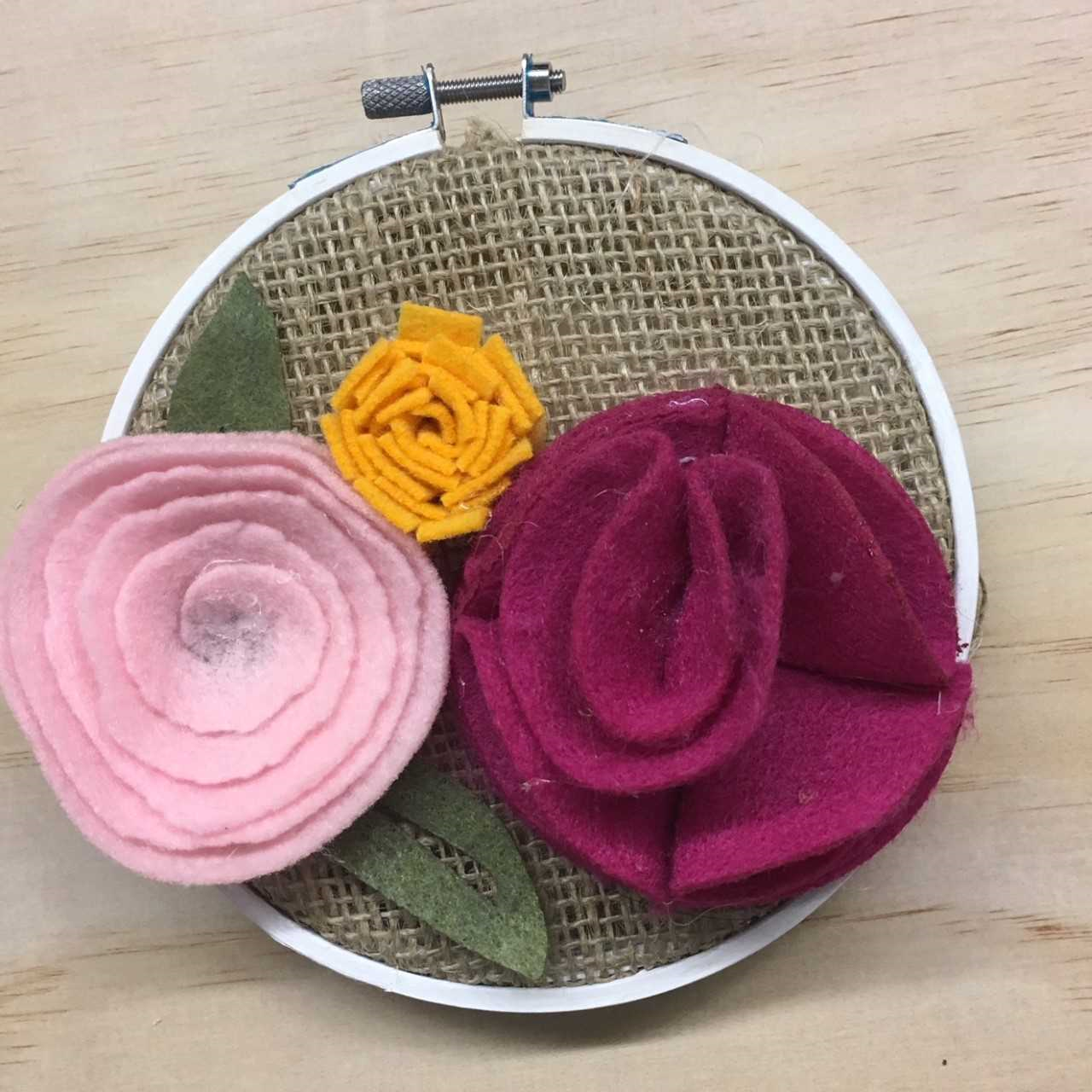 felt flower