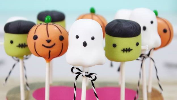 halloween cake pops