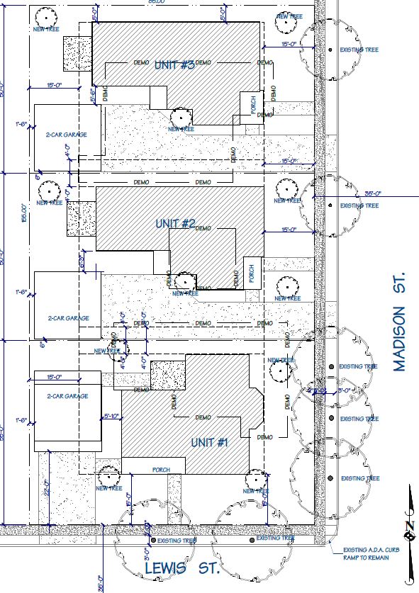 3 Unit Blueprint