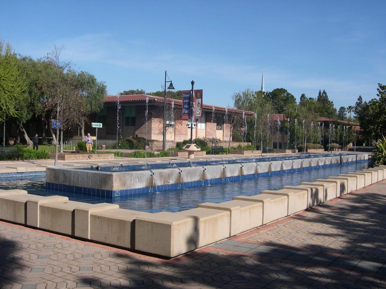 City Hall fountain