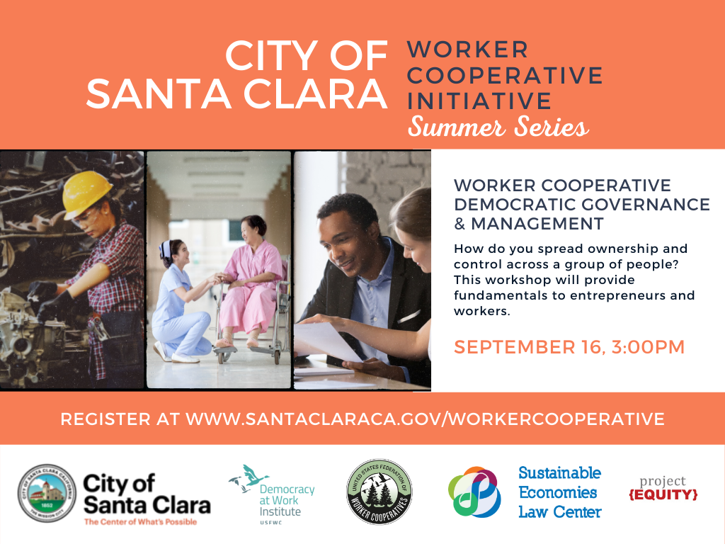 Santa Clara - Worker Co-op Initiative - Sept 16