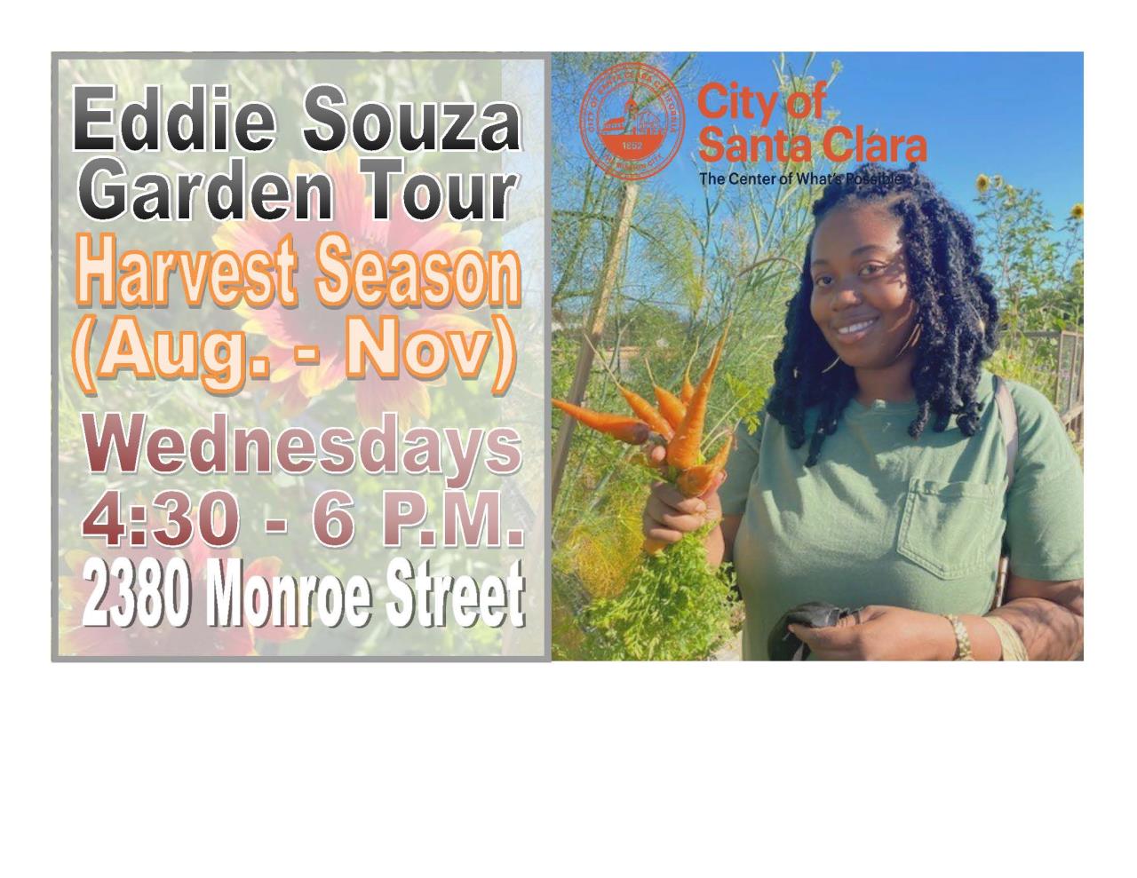 Harvest Season Garden Tours GRAPHIC