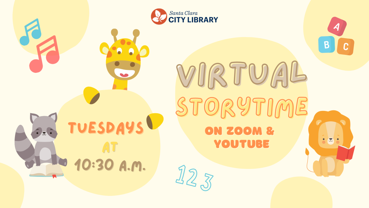 Tuesday Storytimes Flyer