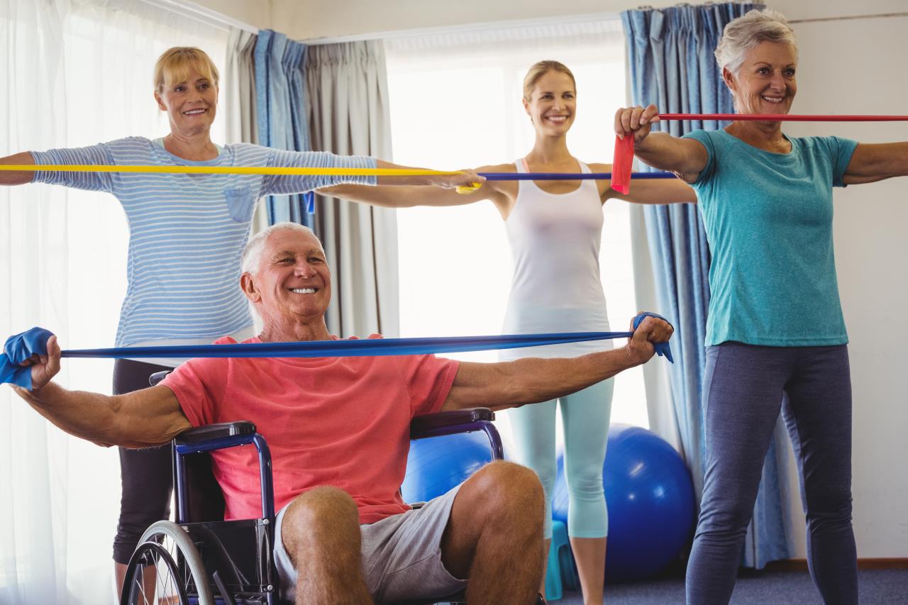 Senior Stretching Fitness Class