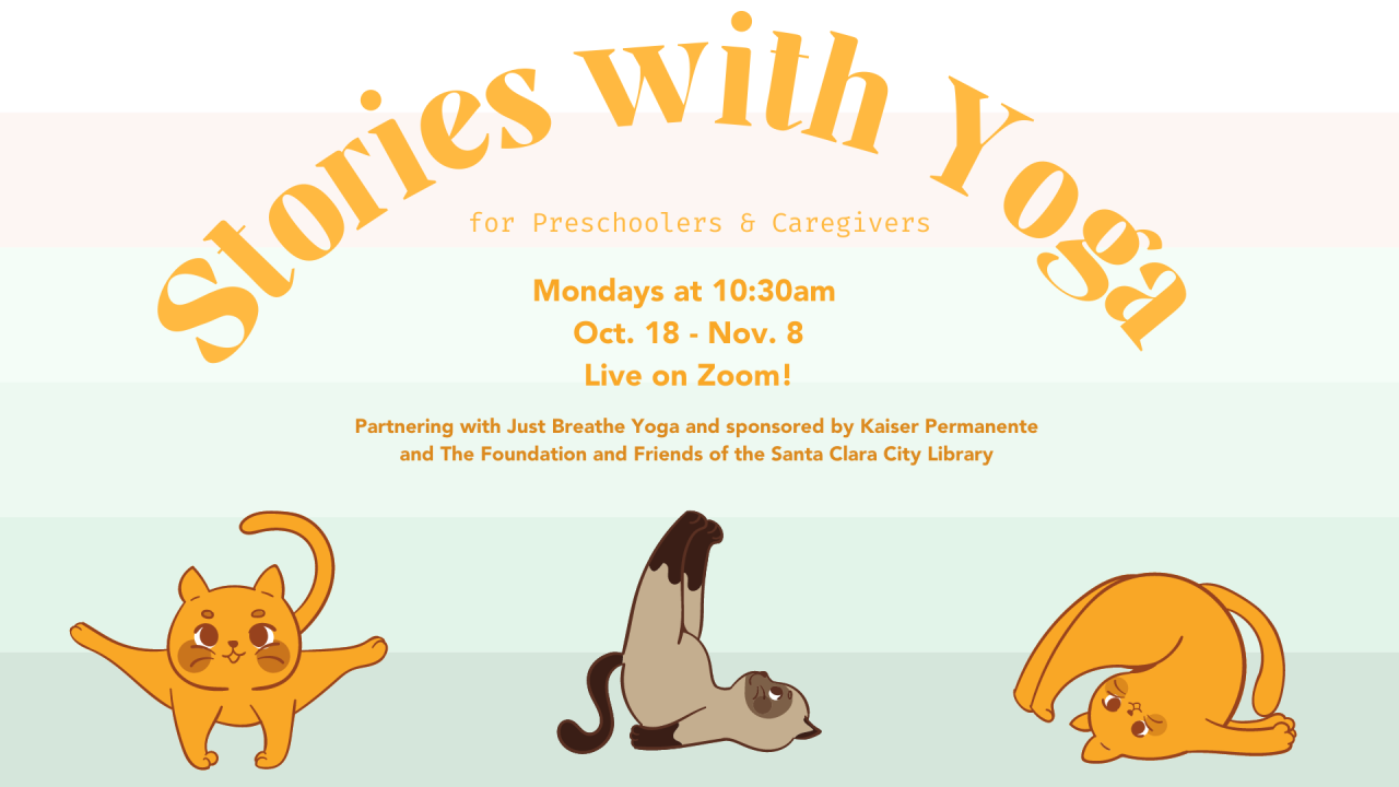 Stories with Yoga for Preschoolers & Caregivers mondays