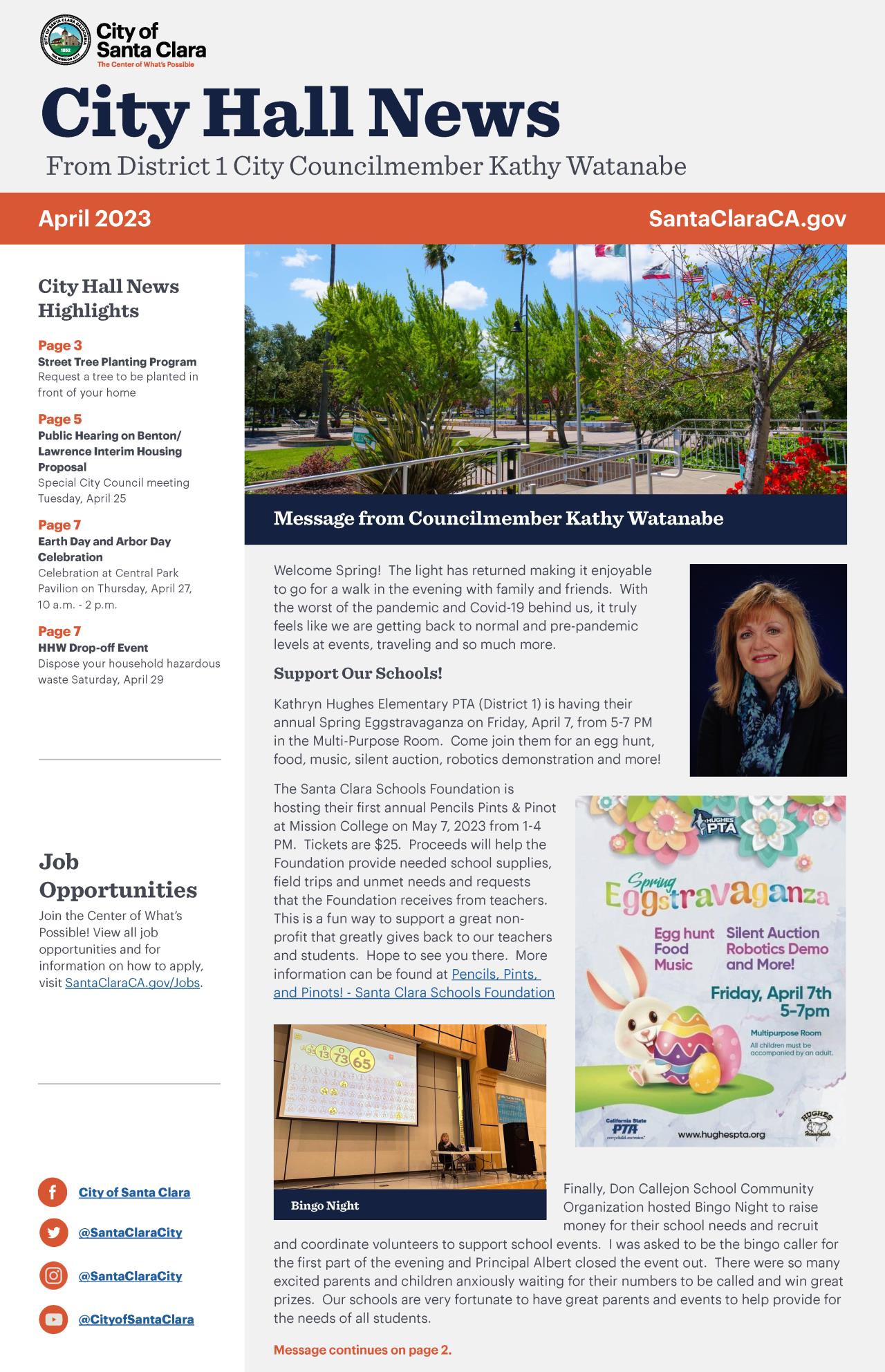 D1 City Hall News - April 2023