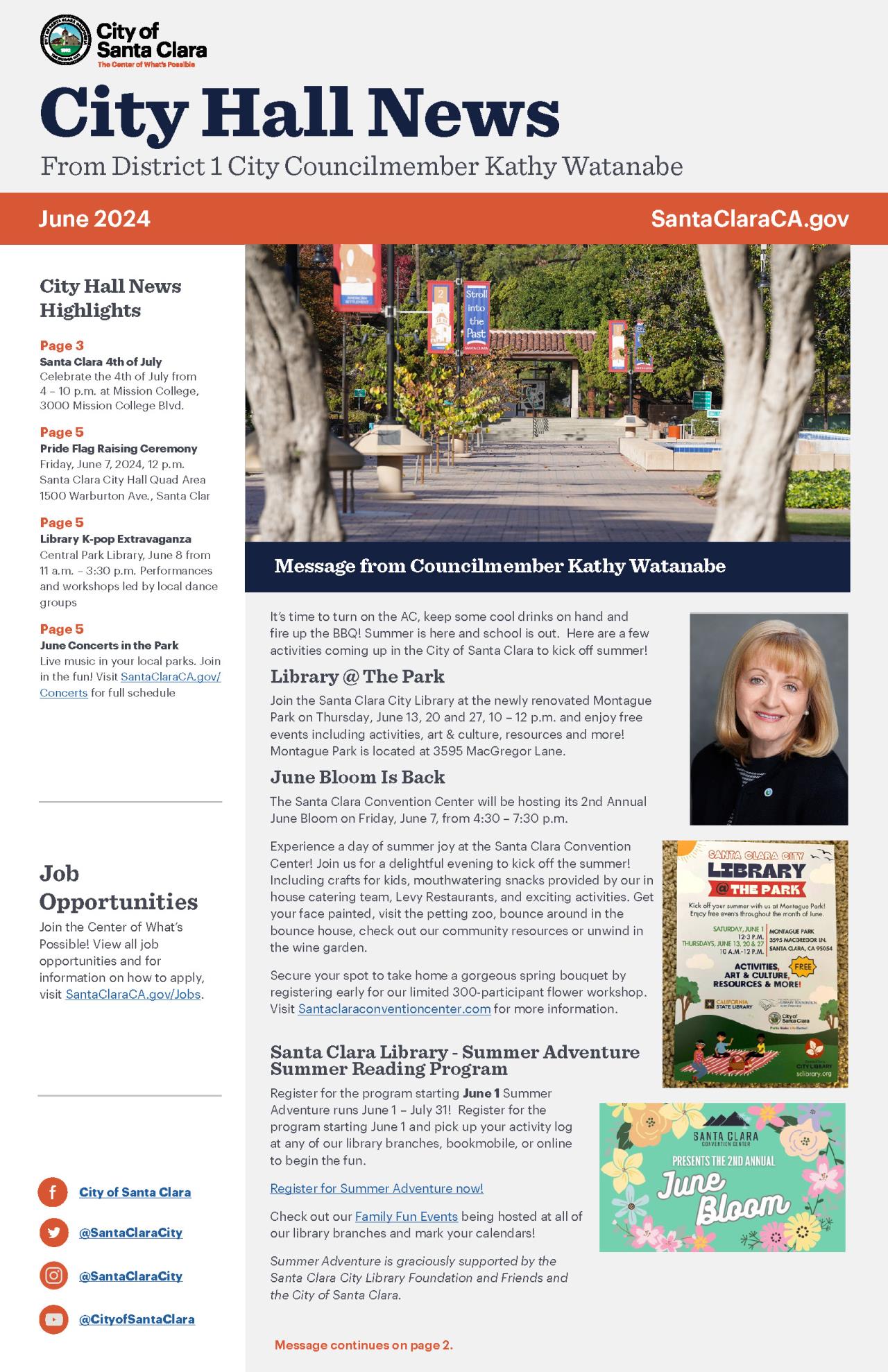 D1 City Hall News - June 2024