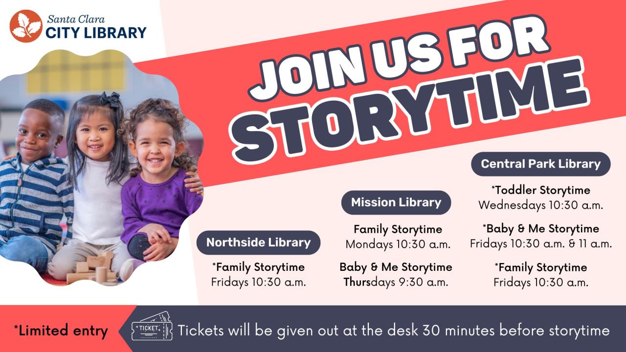 Fall 2024 Storytimes 