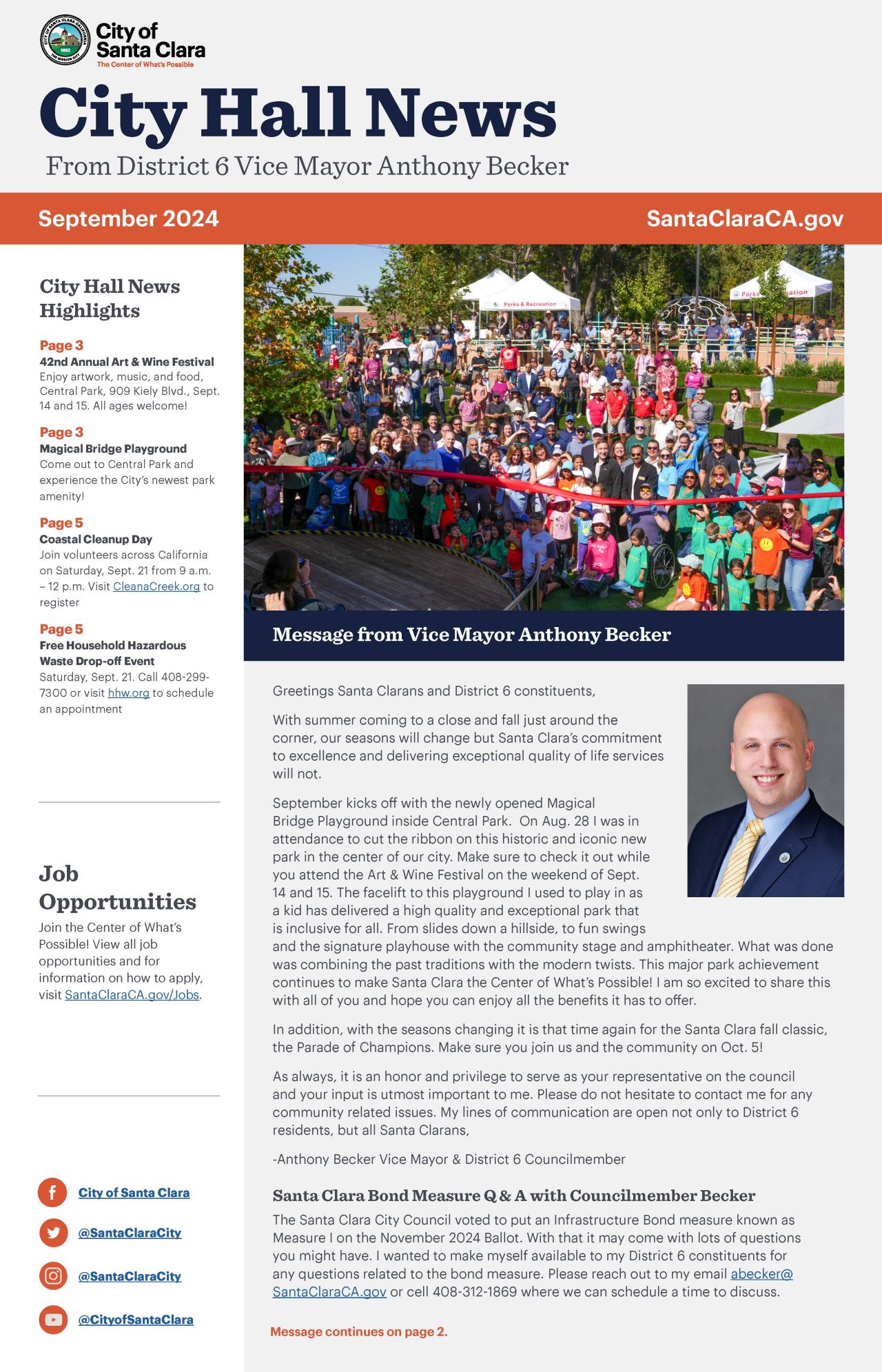 D6 City Hall News - September 2024